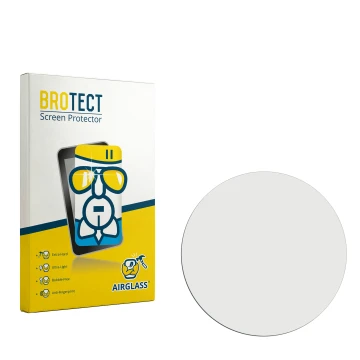 Face avant d’un emballage produit avec le logo de la marque BROTECT. À côté se trouve la protection d’écran correspondante.