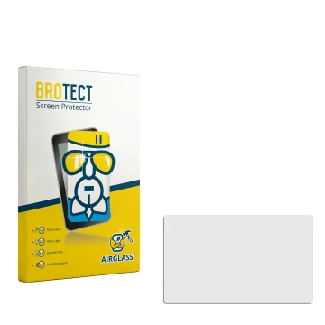 Face avant d’un emballage produit avec le logo de la marque BROTECT. À côté se trouve la protection d’écran correspondante.