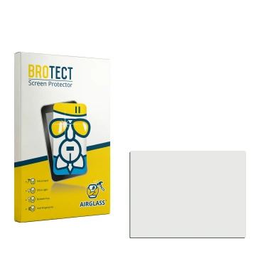 Face avant d’un emballage produit avec le logo de la marque BROTECT. À côté se trouve la protection d’écran correspondante.