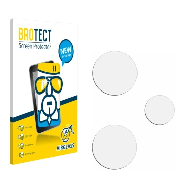 Face avant d’un emballage produit avec le logo de la marque BROTECT. À côté se trouve la protection d’écran correspondante.