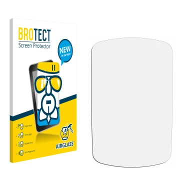 Face avant d’un emballage produit avec le logo de la marque BROTECT. À côté se trouve la protection d’écran correspondante.