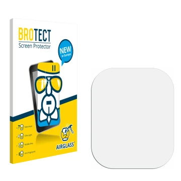 Face avant d’un emballage produit avec le logo de la marque BROTECT. À côté se trouve la protection d’écran correspondante.