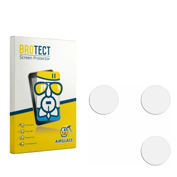 Face avant d’un emballage produit avec le logo de la marque BROTECT. À côté se trouve la protection d’écran correspondante.