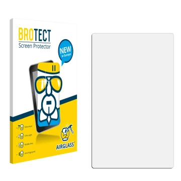Face avant d’un emballage produit avec le logo de la marque BROTECT. À côté se trouve la protection d’écran correspondante.