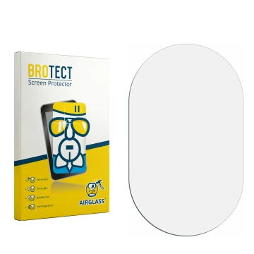 Face avant d’un emballage produit avec le logo de la marque BROTECT. À côté se trouve la protection d’écran correspondante.