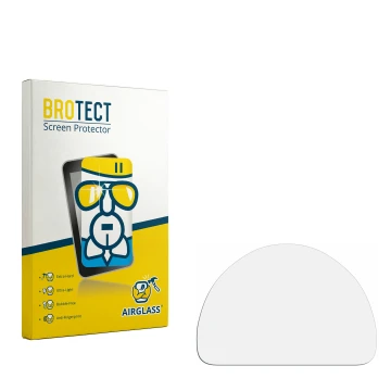 Face avant d’un emballage produit avec le logo de la marque BROTECT. À côté se trouve la protection d’écran correspondante.