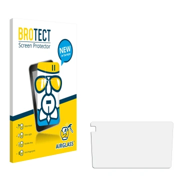 Face avant d’un emballage produit avec le logo de la marque BROTECT. À côté se trouve la protection d’écran correspondante.