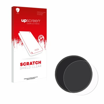 Face avant d’un emballage produit avec le logo de la marque upscreen. À côté, l’appareil Beeline Moto est représenté avec la p