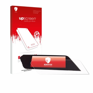 Face avant d’un emballage produit avec le logo de la marque upscreen. À côté, l’appareil BMW Z4 G29 2018-2020 est représenté a