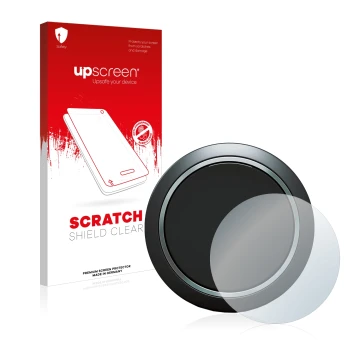 Face avant d’un emballage produit avec le logo de la marque upscreen. À côté, l’appareil OOONO CO-Driver NO1 est représenté av