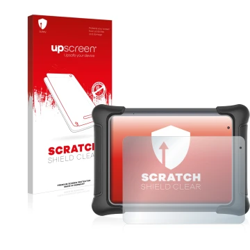 Face avant d’un emballage produit avec le logo de la marque upscreen. À côté, l’appareil Autel MaxiSys Elite II est représenté