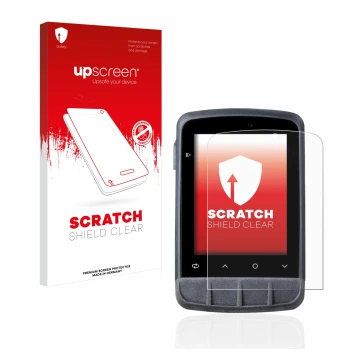 Face avant d’un emballage produit avec le logo de la marque upscreen. À côté, l’appareil Giant Dash L200 est représenté avec l