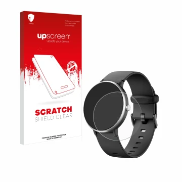 Face avant d’un emballage produit avec le logo de la marque upscreen. À côté, l’appareil DIGEEHOT H39r est représenté avec la 