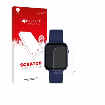 Face avant d’un emballage produit avec le logo de la marque upscreen. À côté, l’appareil Reflex Active Series 12 est représent