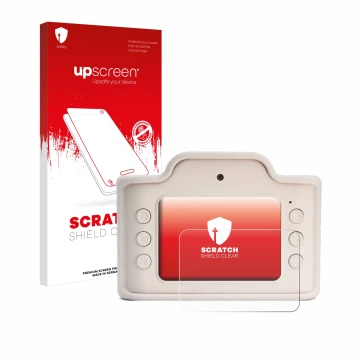 Face avant d’un emballage produit avec le logo de la marque upscreen. À côté, l’appareil Hoppstar Expert Laurel est représenté