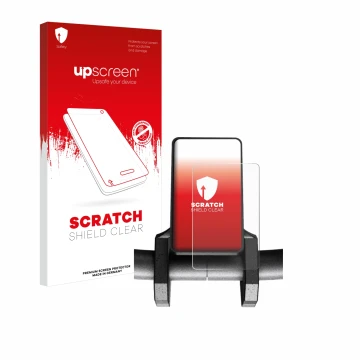 Face avant d’un emballage produit avec le logo de la marque upscreen. À côté, l’appareil Joyor S10-S V1 est représenté avec la