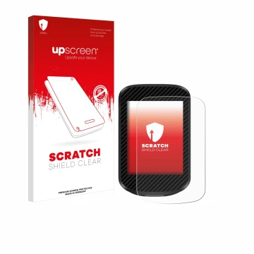 Face avant d’un emballage produit avec le logo de la marque upscreen. À côté, l’appareil igpsport BSC300T est représenté avec 