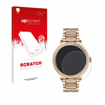 Face avant d’un emballage produit avec le logo de la marque upscreen. À côté, l’appareil LIGE BW1845A-CC 1.32