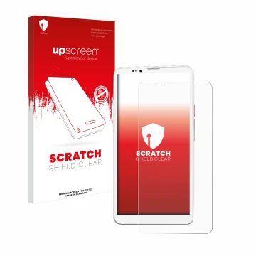 Face avant d’un emballage produit avec le logo de la marque upscreen. À côté, l’appareil Bigme Hibreak Pro est représenté avec