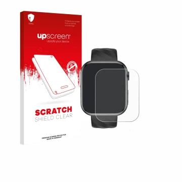 Face avant d’un emballage produit avec le logo de la marque upscreen. À côté, l’appareil Lgnitek MT500 1.97