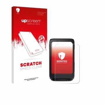 Face avant d’un emballage produit avec le logo de la marque upscreen. À côté, l’appareil iGPSPORT BiNavi est représenté avec l