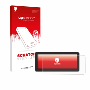 Face avant d’un emballage produit avec le logo de la marque upscreen. À côté, l’appareil Vantrue Nexus 4 Pro est représenté av