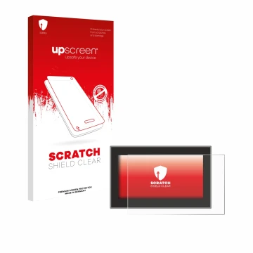 Face avant d’un emballage produit avec le logo de la marque upscreen. À côté, l’appareil Headrush Flex Prime est représenté av
