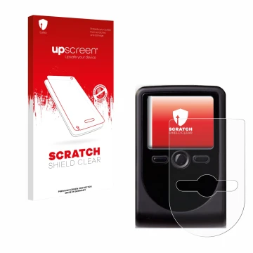 Face avant d’un emballage produit avec le logo de la marque upscreen. À côté, l’appareil OneSpan DigiPass 760 est représenté a