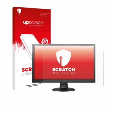 Face avant d’un emballage produit avec le logo de la marque upscreen. À côté, l’appareil AOC I2475PXQU est représenté avec la 