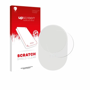 Face avant d’un emballage produit avec le logo de la marque upscreen. À côté, l’appareil Ikea Bilresa est représenté avec la p