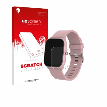 Face avant d’un emballage produit avec le logo de la marque upscreen. À côté, l’appareil Denver SWK-120RO est représenté avec 