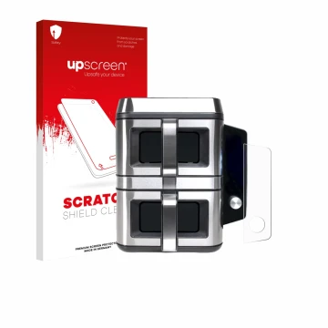 Face avant d’un emballage produit avec le logo de la marque upscreen. À côté, l’appareil KOENIC KTAF-TR est représenté avec la