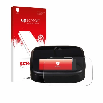 Face avant d’un emballage produit avec le logo de la marque upscreen. À côté, l’appareil Philips Airfryer 1000 Series est repr