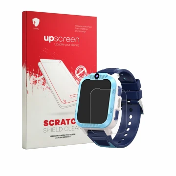 Face avant d’un emballage produit avec le logo de la marque upscreen. À côté, l’appareil Iowodo Z40Pro est représenté avec la 