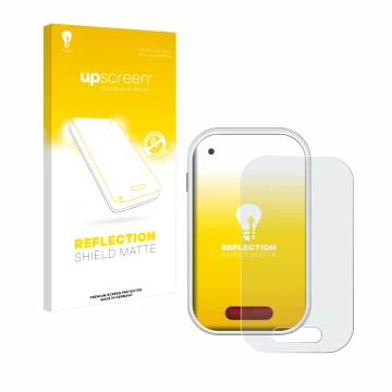 Face avant d’un emballage produit avec le logo de la marque upscreen. À côté, l’appareil Polar V650 est représenté avec la pro