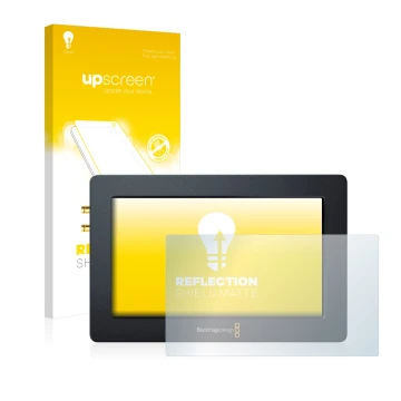 Face avant d’un emballage produit avec le logo de la marque upscreen. À côté, l’appareil Blackmagic Design Blackmagic Video As