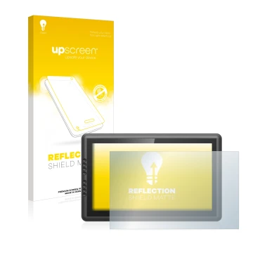 Face avant d’un emballage produit avec le logo de la marque upscreen. À côté, l’appareil XP-Pen Artist 16 Pro 15.6