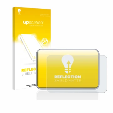 Face avant d’un emballage produit avec le logo de la marque upscreen. À côté, l’appareil Tandem diabetes care t:slim X2 Insuli