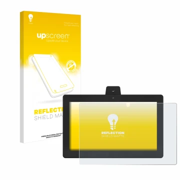 Face avant d’un emballage produit avec le logo de la marque upscreen. À côté, l’appareil GloryStar Tauri TTS-15 est représenté