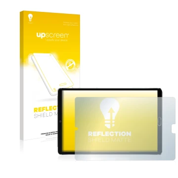 Face avant d’un emballage produit avec le logo de la marque upscreen. À côté, l’appareil Goodtel G2 est représenté avec la pro