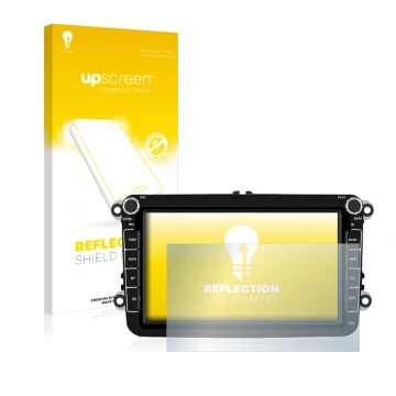 Face avant d’un emballage produit avec le logo de la marque upscreen. À côté, l’appareil Isudar T72 8