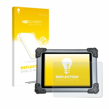 Face avant d’un emballage produit avec le logo de la marque upscreen. À côté, l’appareil Autel MaxiSys MS908S est représenté a