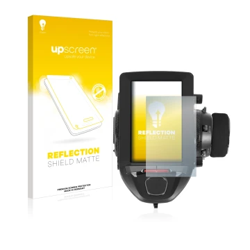 Face avant d’un emballage produit avec le logo de la marque upscreen. À côté, l’appareil Futaba 7PXR est représenté avec la pr