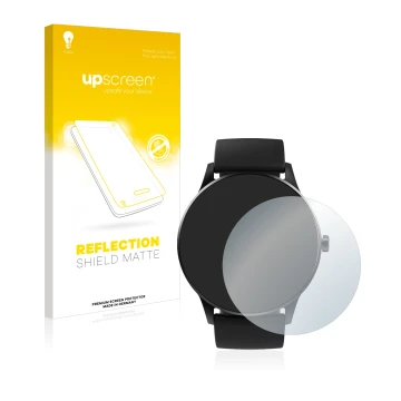 Face avant d’un emballage produit avec le logo de la marque upscreen. À côté, l’appareil Denver SW-173 est représenté avec la 