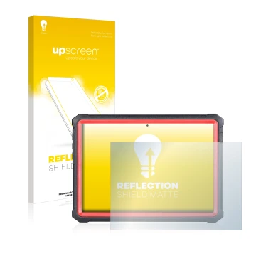 Face avant d’un emballage produit avec le logo de la marque upscreen. À côté, l’appareil Launch X-431 PRO3S+ V2.0 est représen