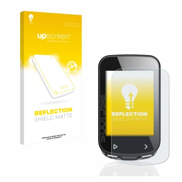 Face avant d’un emballage produit avec le logo de la marque upscreen. À côté, l’appareil iGPSPORT BSC100S est représenté avec 