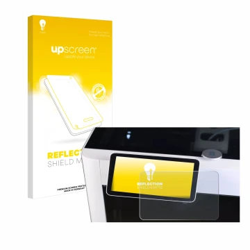 Face avant d’un emballage produit avec le logo de la marque upscreen. À côté, l’appareil Bambu Lab X1-Carbon 3D Printer est re