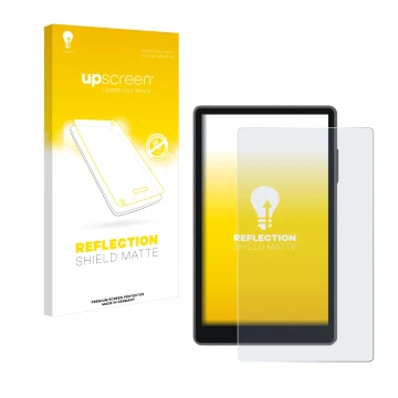 Face avant d’un emballage produit avec le logo de la marque upscreen. À côté, l’appareil Keystone 3 Pro est représenté avec la