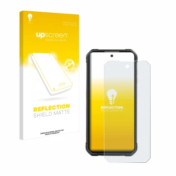 Face avant d’un emballage produit avec le logo de la marque upscreen. À côté, l’appareil iiiF150 B2 Pro est représenté avec la