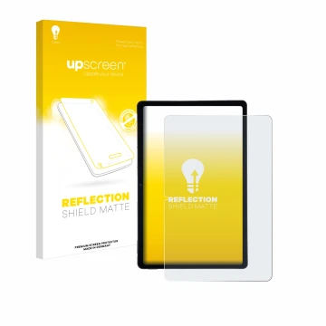 Face avant d’un emballage produit avec le logo de la marque upscreen. À côté, l’appareil AGM Pad P2 est représenté avec la pro